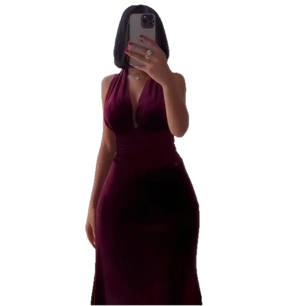 BacklessNew Style Sleeveless Women's Fitted Sexy Dress Irregular Spring eprolo