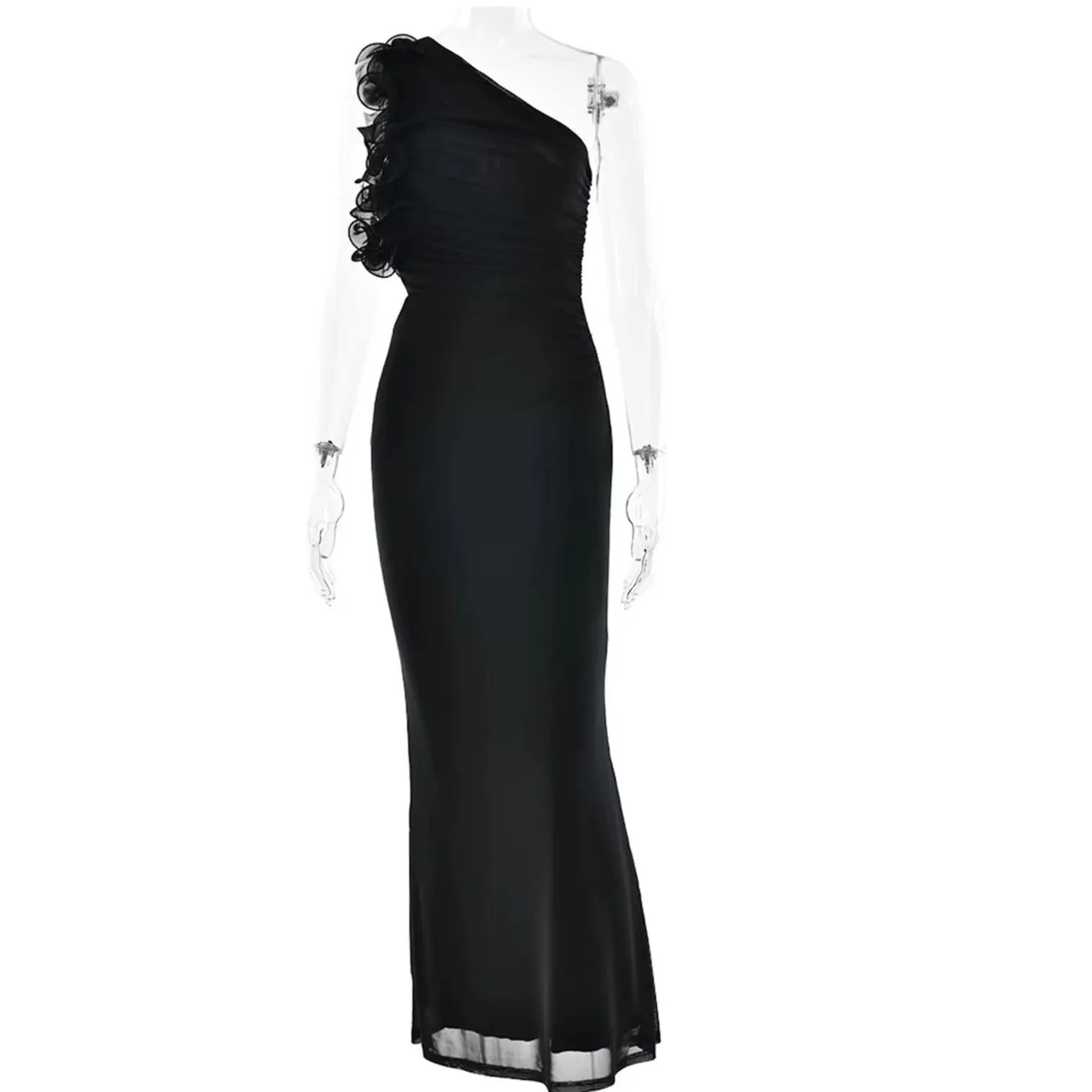 New Sleeveless Dress Sexy Casual Fitted Off-Shoulder Solid Color Women's Dress eprolo