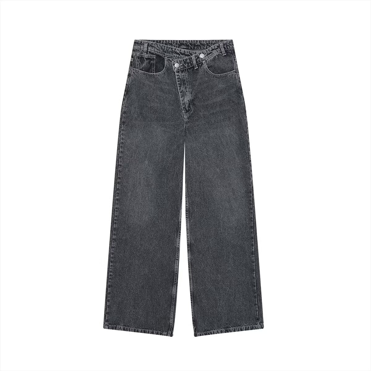 Calças Jeans Cintura Dupla
