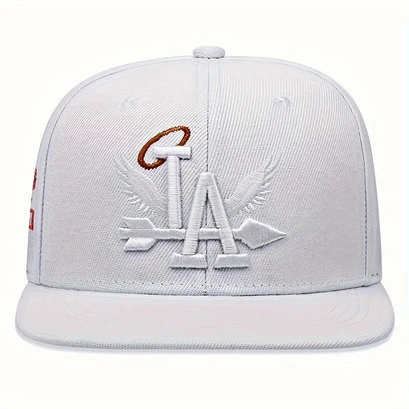 Hip hop hat flat top baseball hat men's flat hat coconut tree flat edge hat eprolo