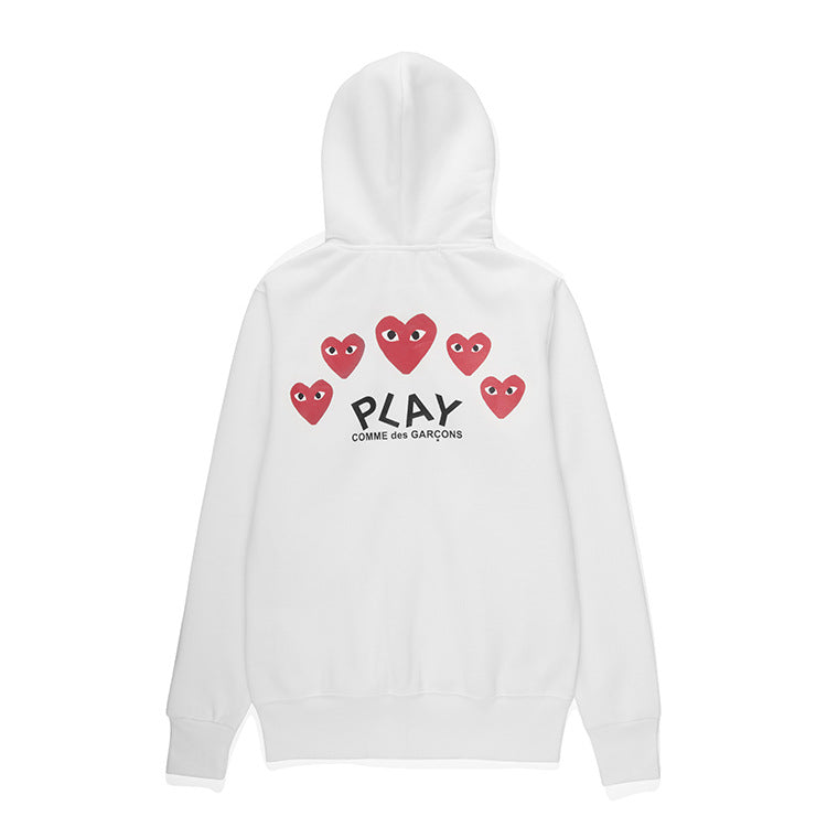 AAA Com DES play GARCONS CDG HOLIDAY Heart Emoji