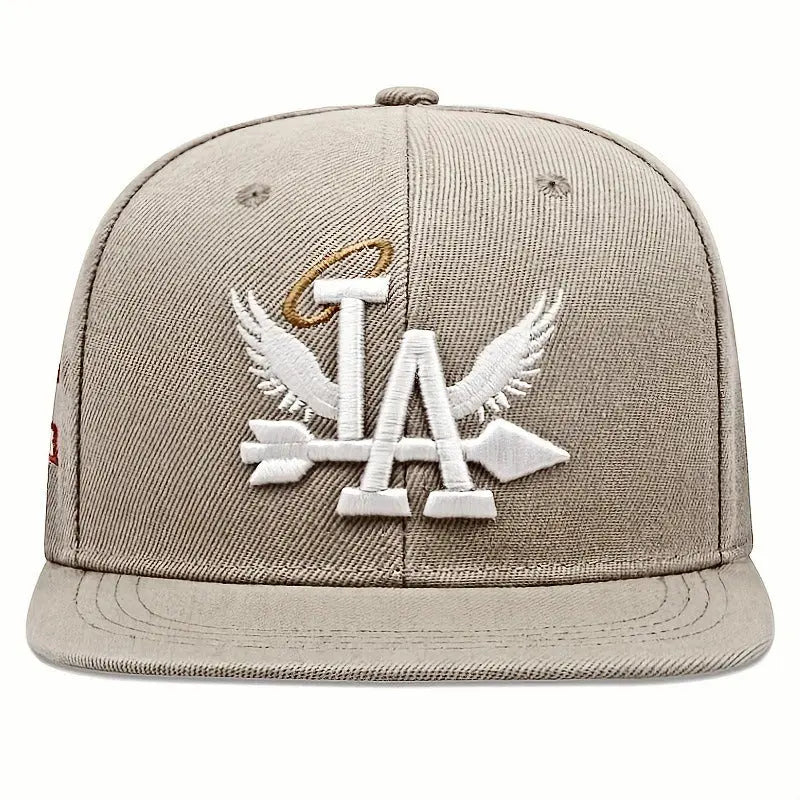 Hip hop hat flat top baseball hat men's flat hat coconut tree flat edge hat eprolo