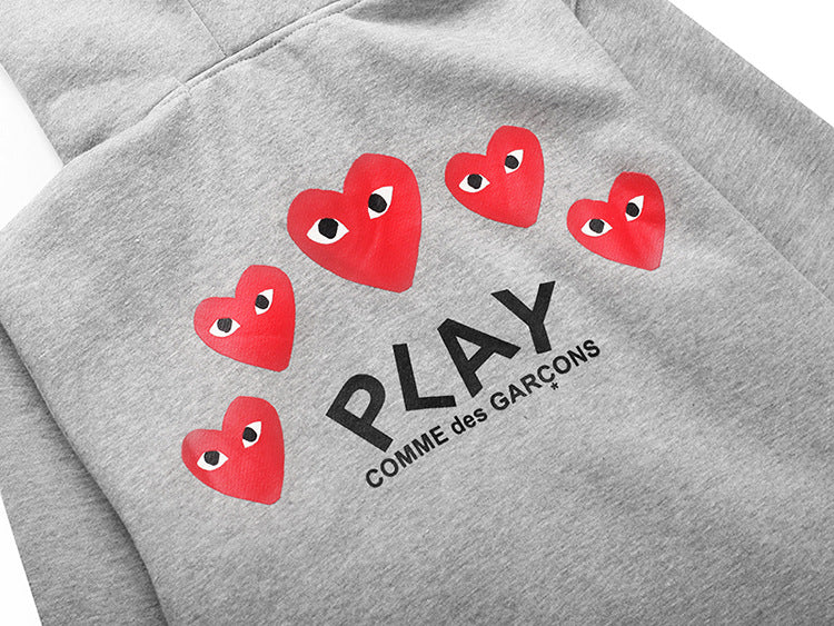 AAA Com DES play GARCONS CDG HOLIDAY Heart Emoji
