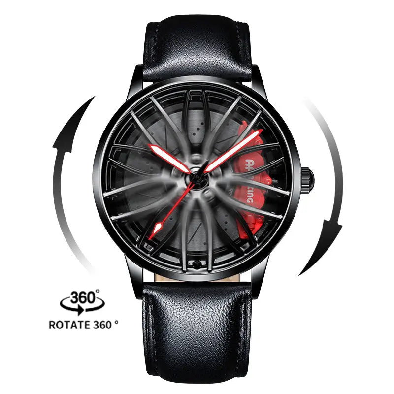 Relógio Luxury Car Wheel Design eprolo