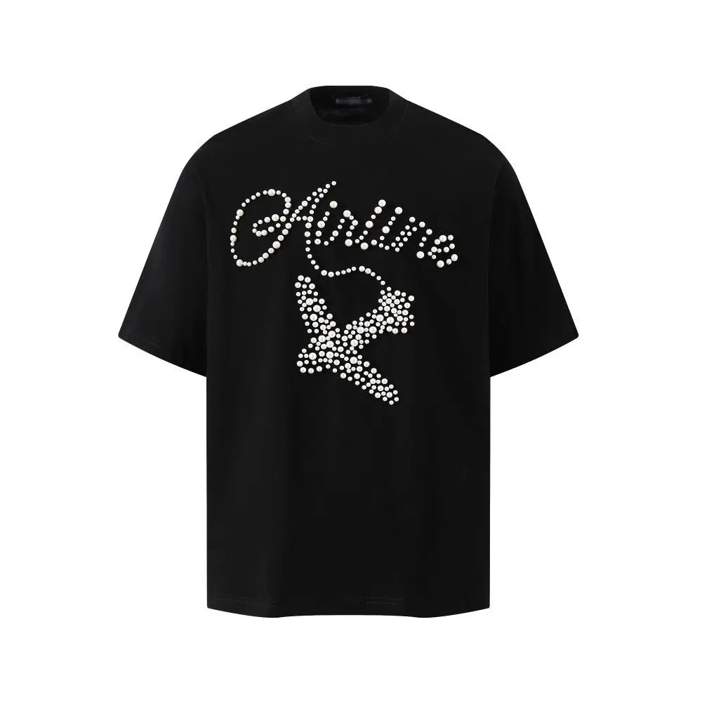 Hot stamping creative letter short sleeved shirt eprolo