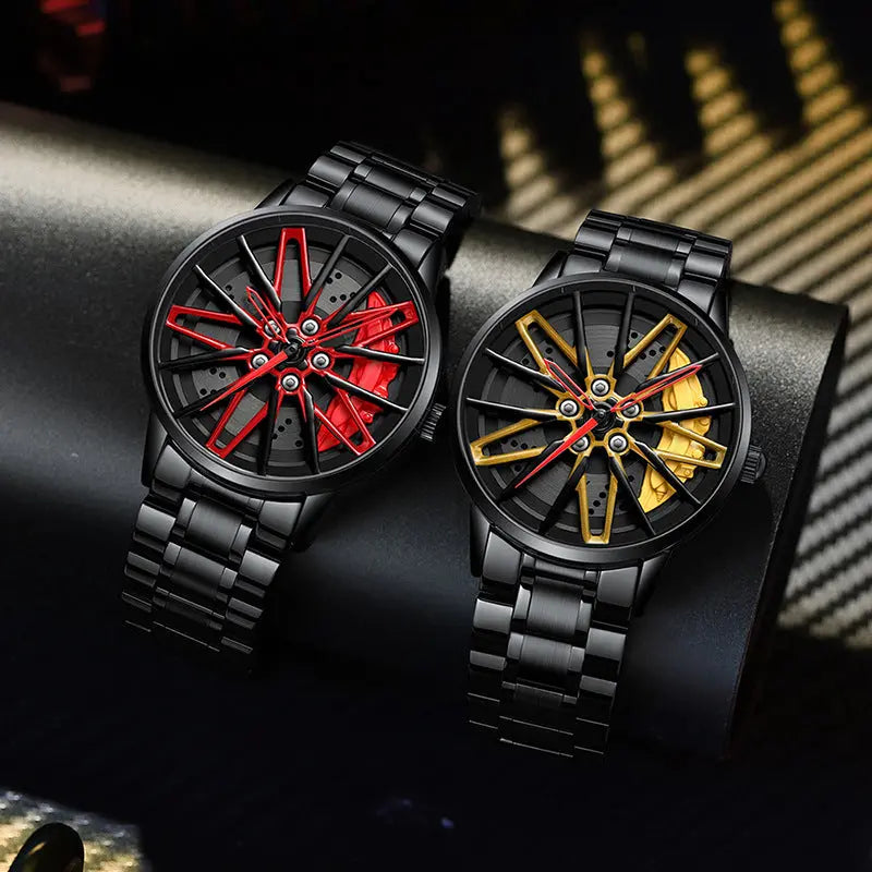 Relógio Luxury Car Wheel Design eprolo