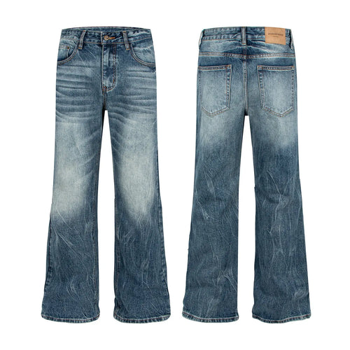 Calças Jeans Padrão Relâmpago eprolo