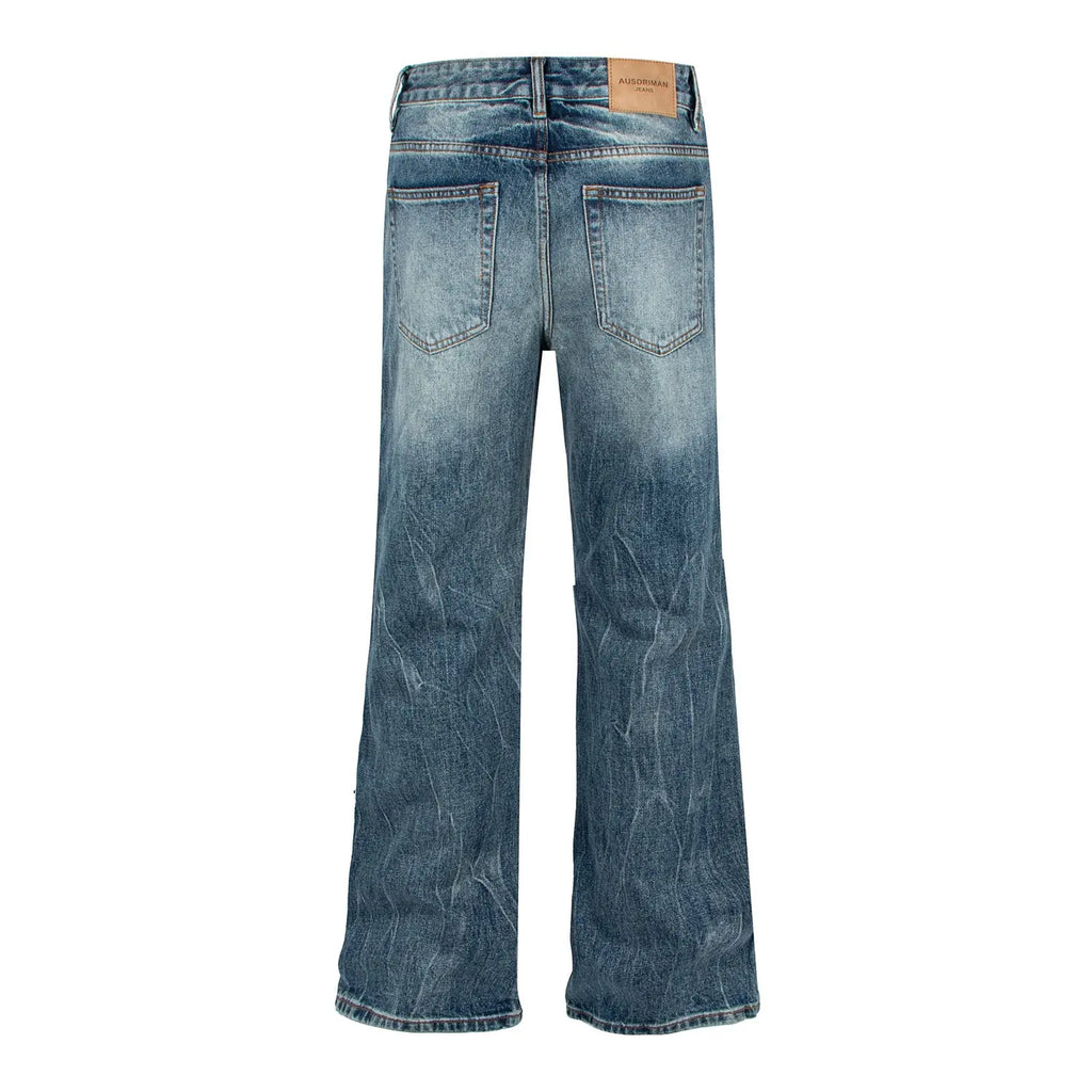 Calças Jeans Padrão Relâmpago eprolo