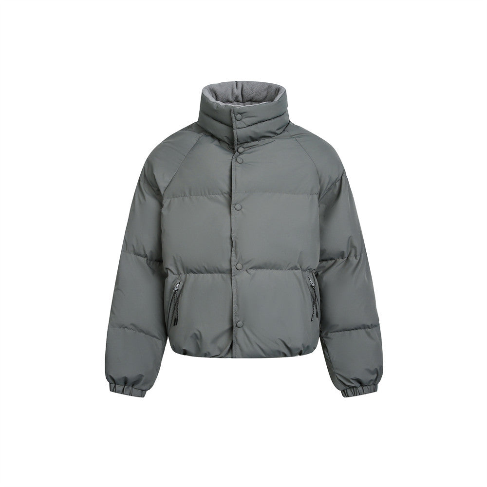 Casaco de Algodão com Um Botão