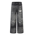 Calças Jeans Rasgadas Vintage eprolo
