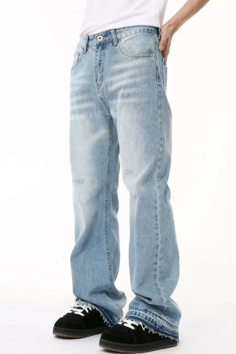 Baggy Jeans with flared eprolo
