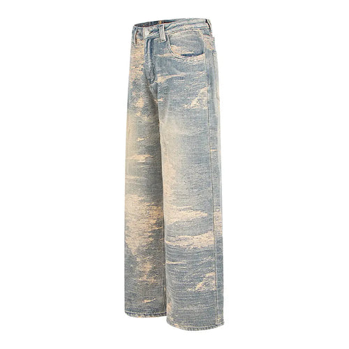 Calças Jeans Largas Desgastadas eprolo