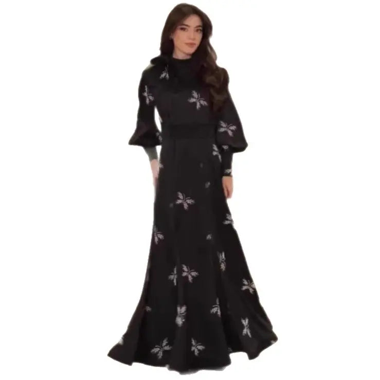 Vintage Long Sleeve Maxi Dress Fashion Sweet New Style Autumn Comfortable eprolo
