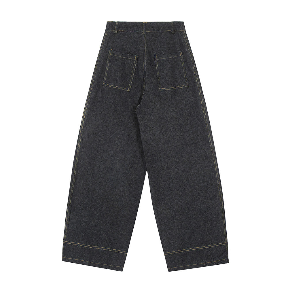 Line bending knife jeans