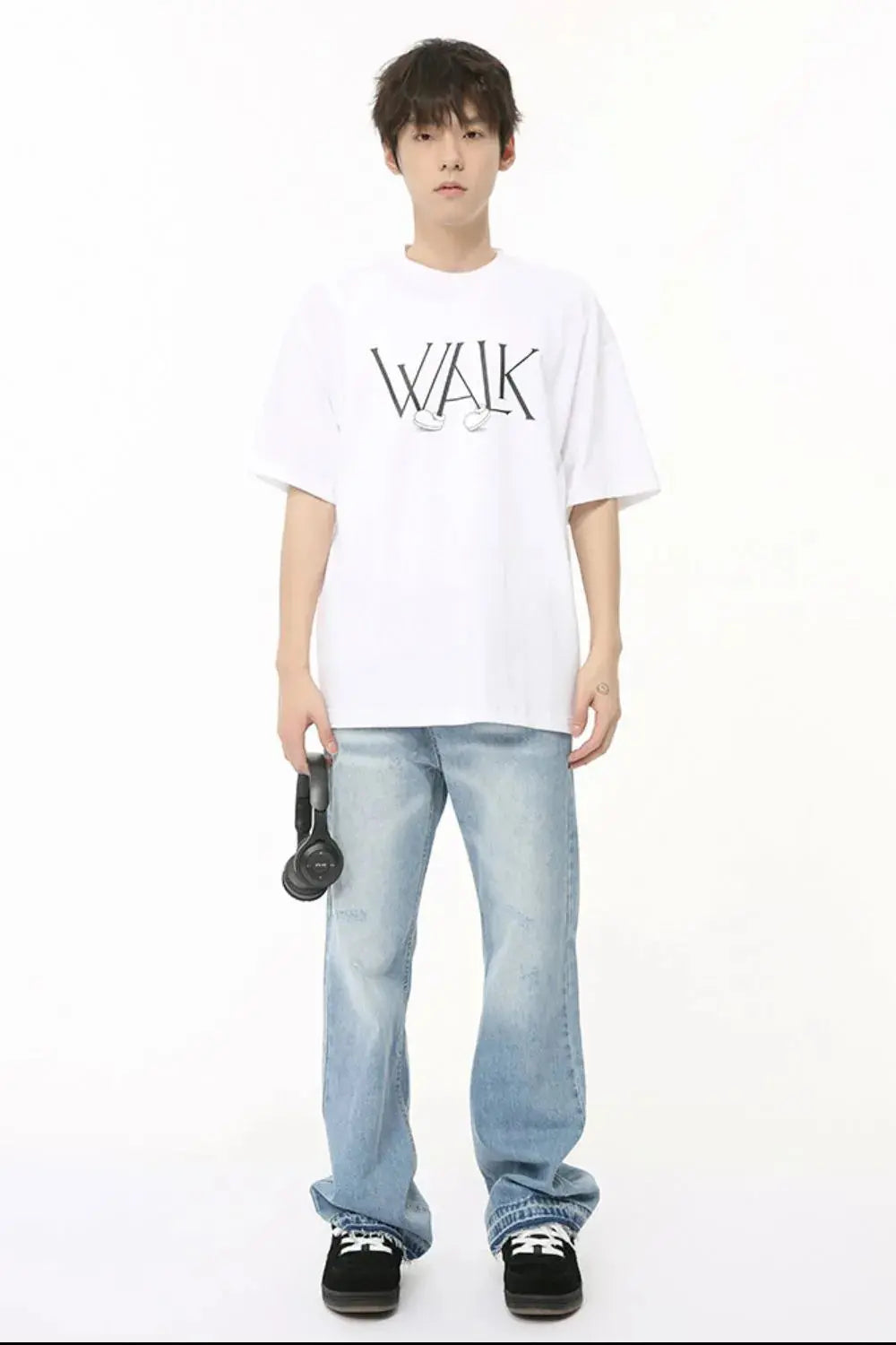 Baggy Jeans with flared eprolo