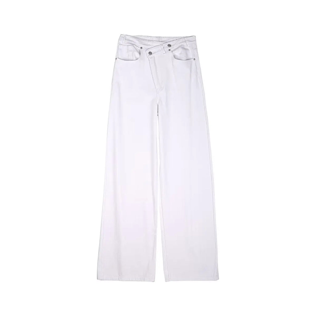 Calças Jeans Cintura Dupla eprolo