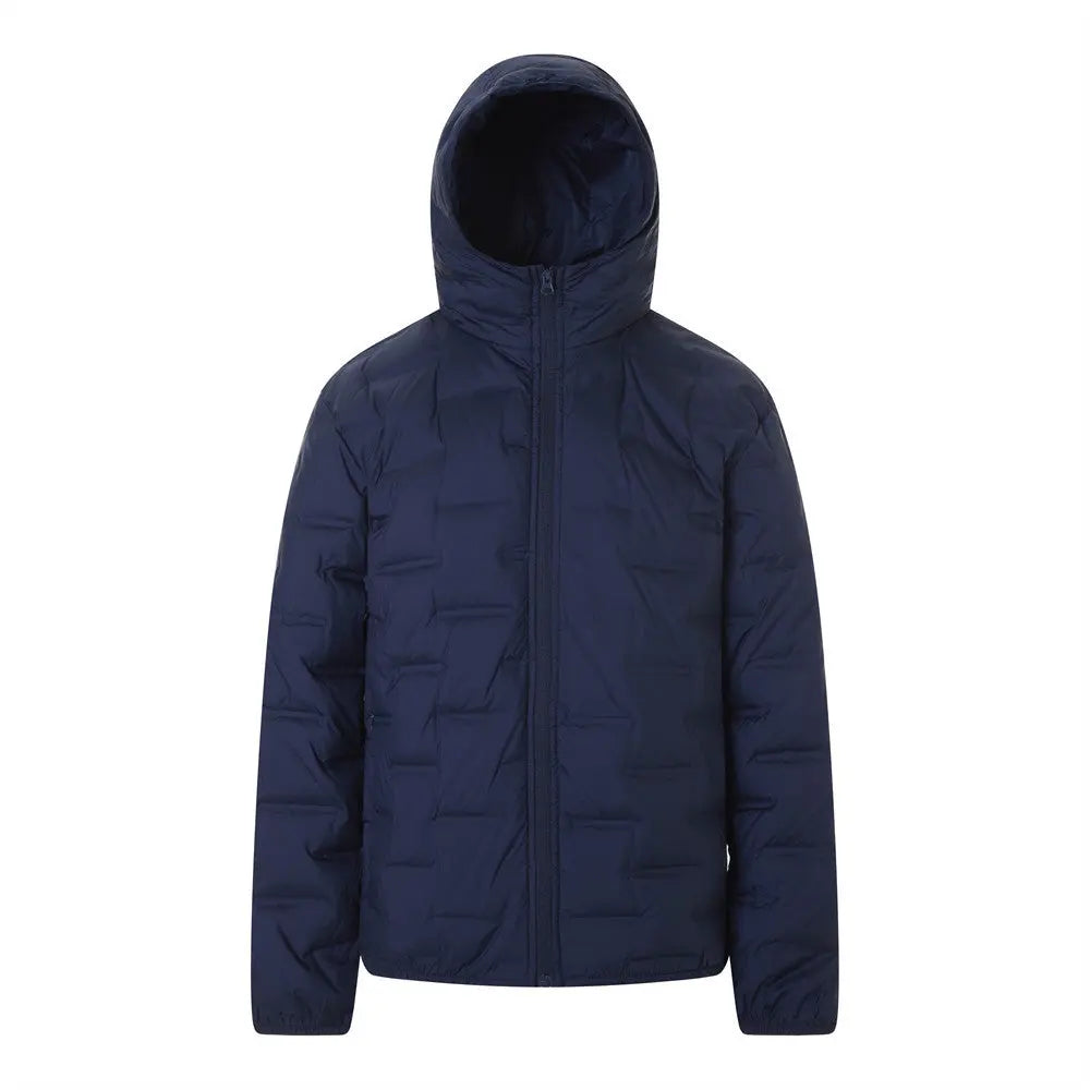 Casaco Parka com Capuz e Gola Alta eprolo