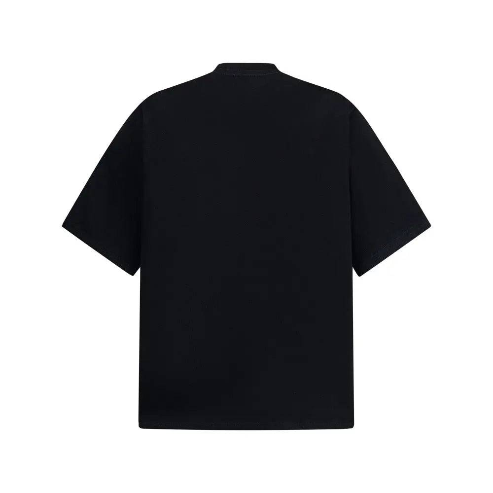 Nail bead letter pure cotton short sleeved shirt eprolo