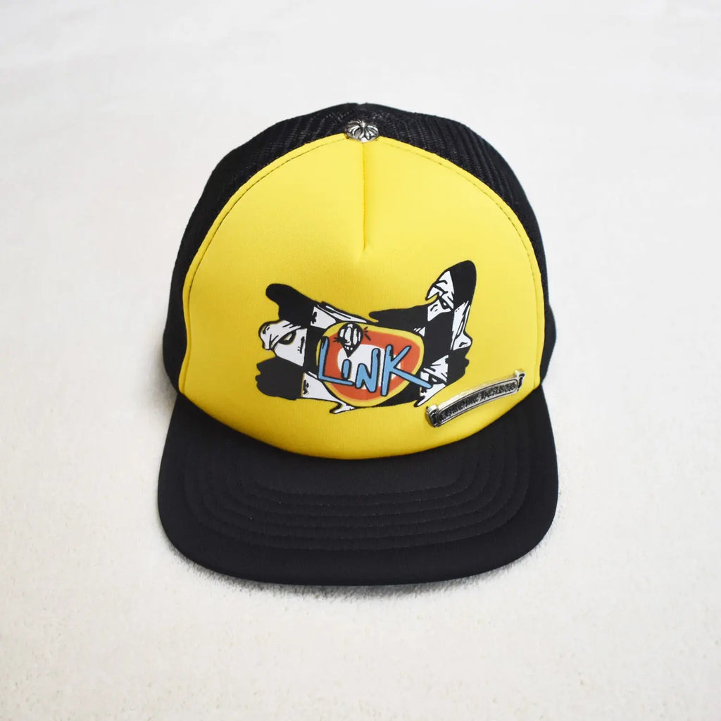 Hollywood Fashion Brand CHROME  S Heart Cross Badge Wide Brim Sun Hat for Men and Women eprolo