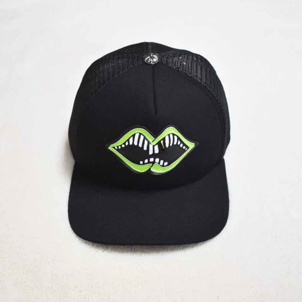 Hollywood Fashion Brand CHROME  S Heart Cross Badge Wide Brim Sun Hat for Men and Women eprolo