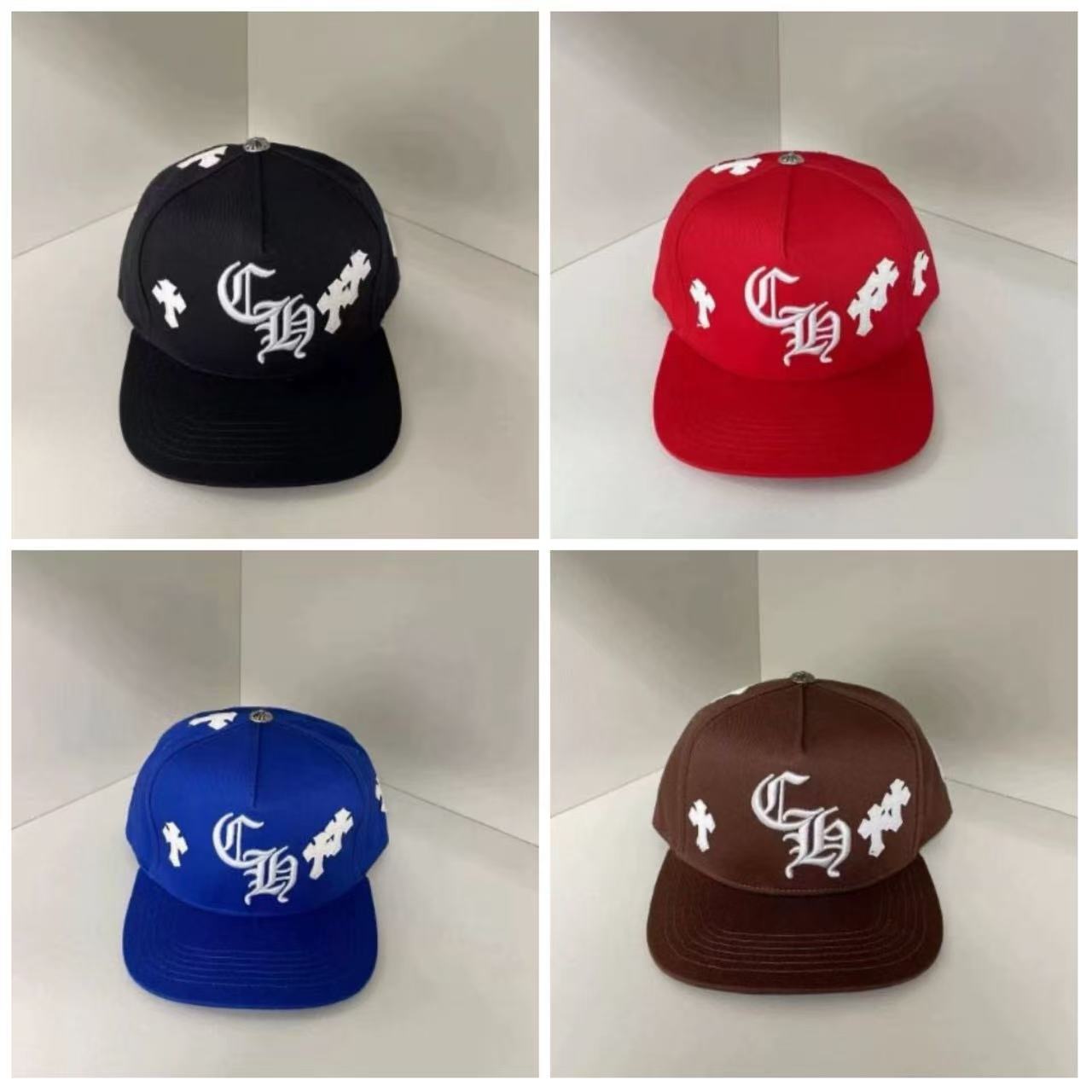 Chrome Hearts Cross Patch Baseball Hat