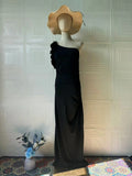 New Sleeveless Dress Sexy Casual Fitted Off-Shoulder Solid Color Women's Dress eprolo