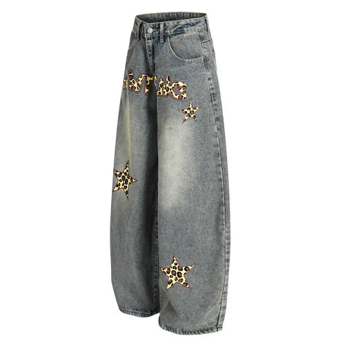 Calças Jeans Leopardo eprolo