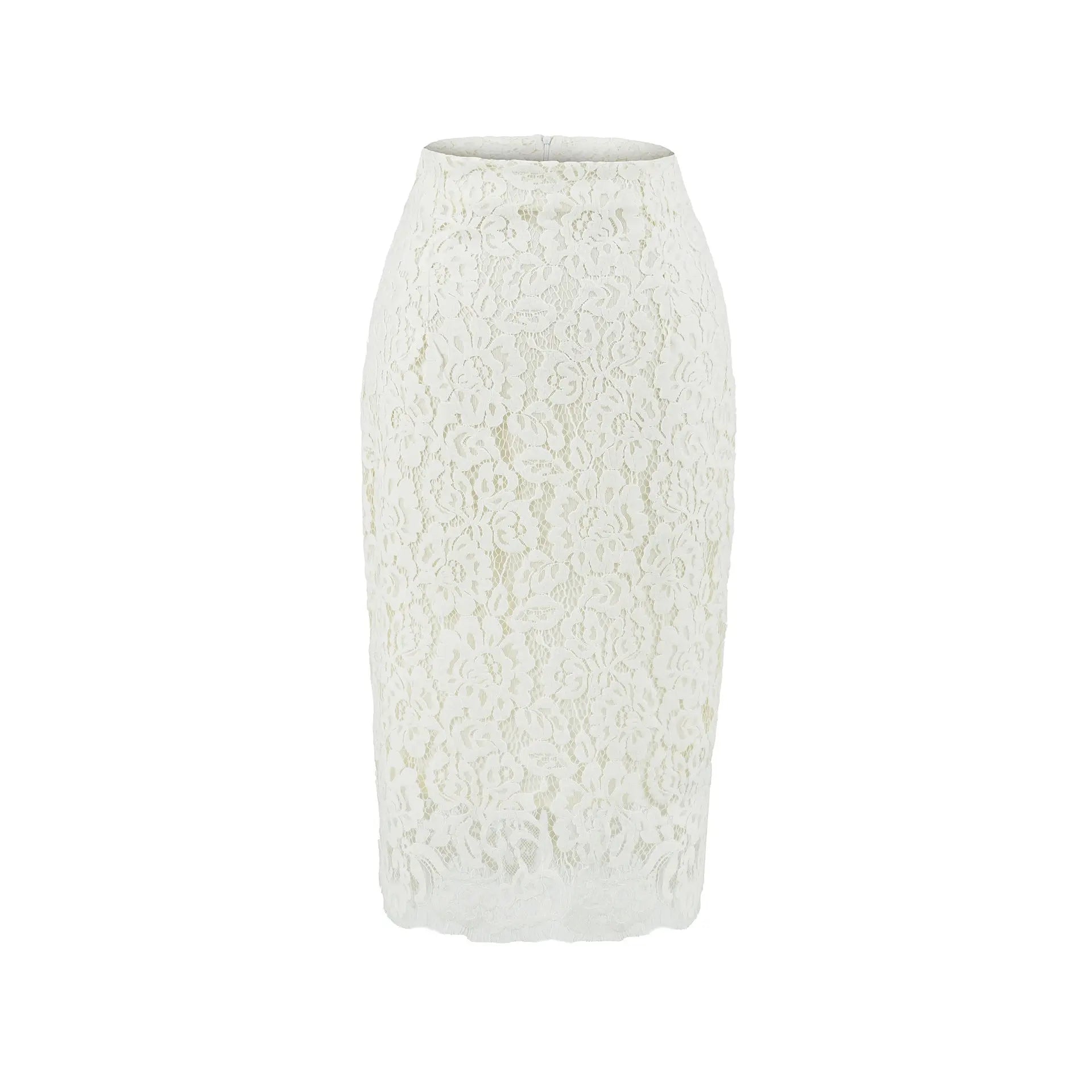 Slimming lace midi skirt eprolo