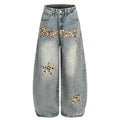 Calças Jeans Leopardo eprolo
