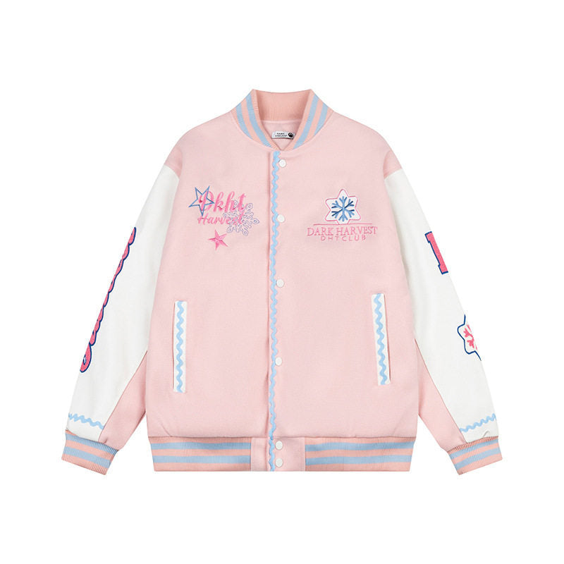 Casaco de Basebol Bordado