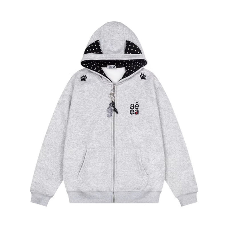 Sweatshirt com Capuz Unissexo - Estilo Casual Oversized