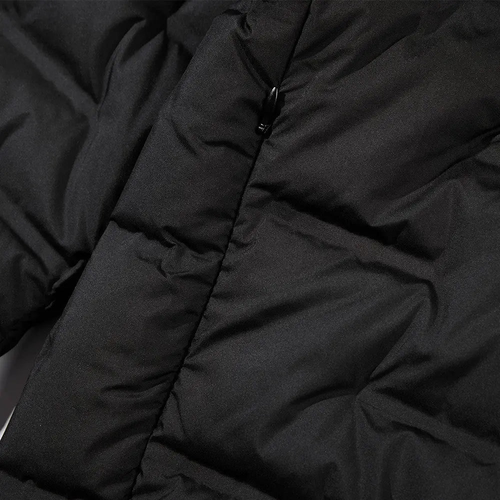 Casaco Parka com Capuz e Gola Alta eprolo