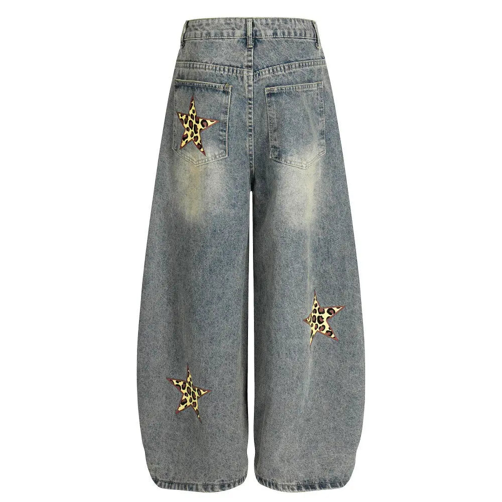 Calças Jeans Leopardo eprolo