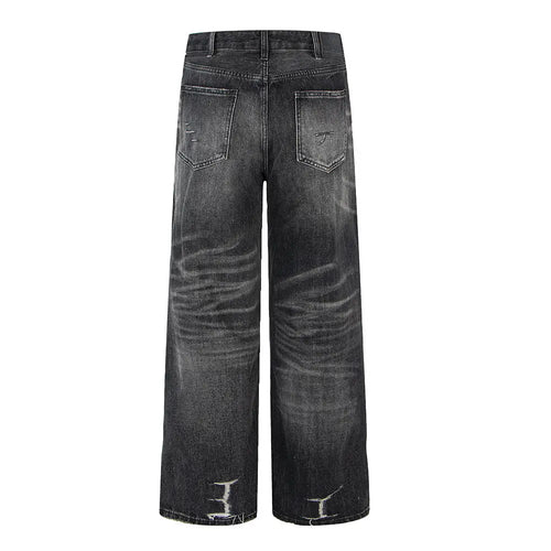 Calças Jeans Rasgadas Vintage eprolo