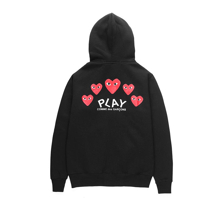 AAA Com DES play GARCONS CDG HOLIDAY Heart Emoji