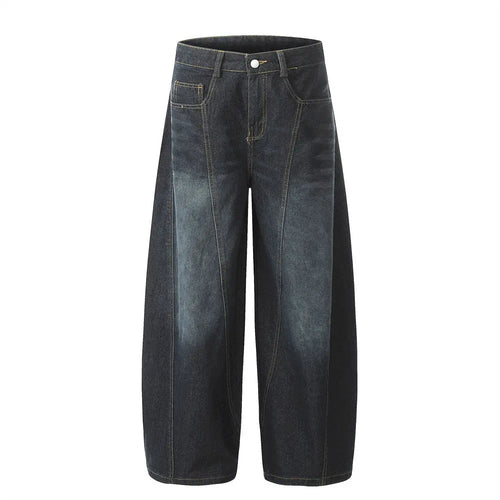 Washed and ground white jeans eprolo