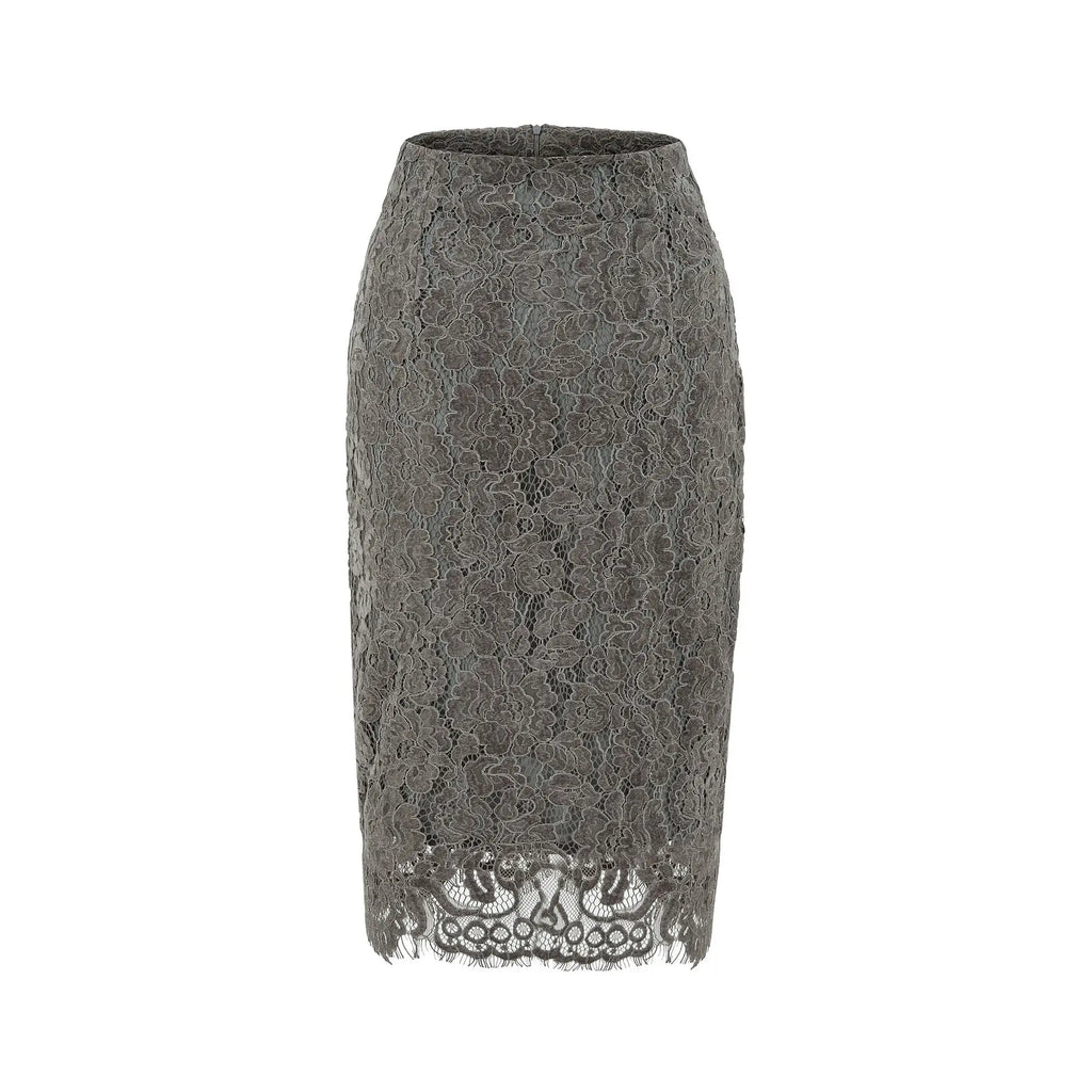 Slimming lace midi skirt eprolo