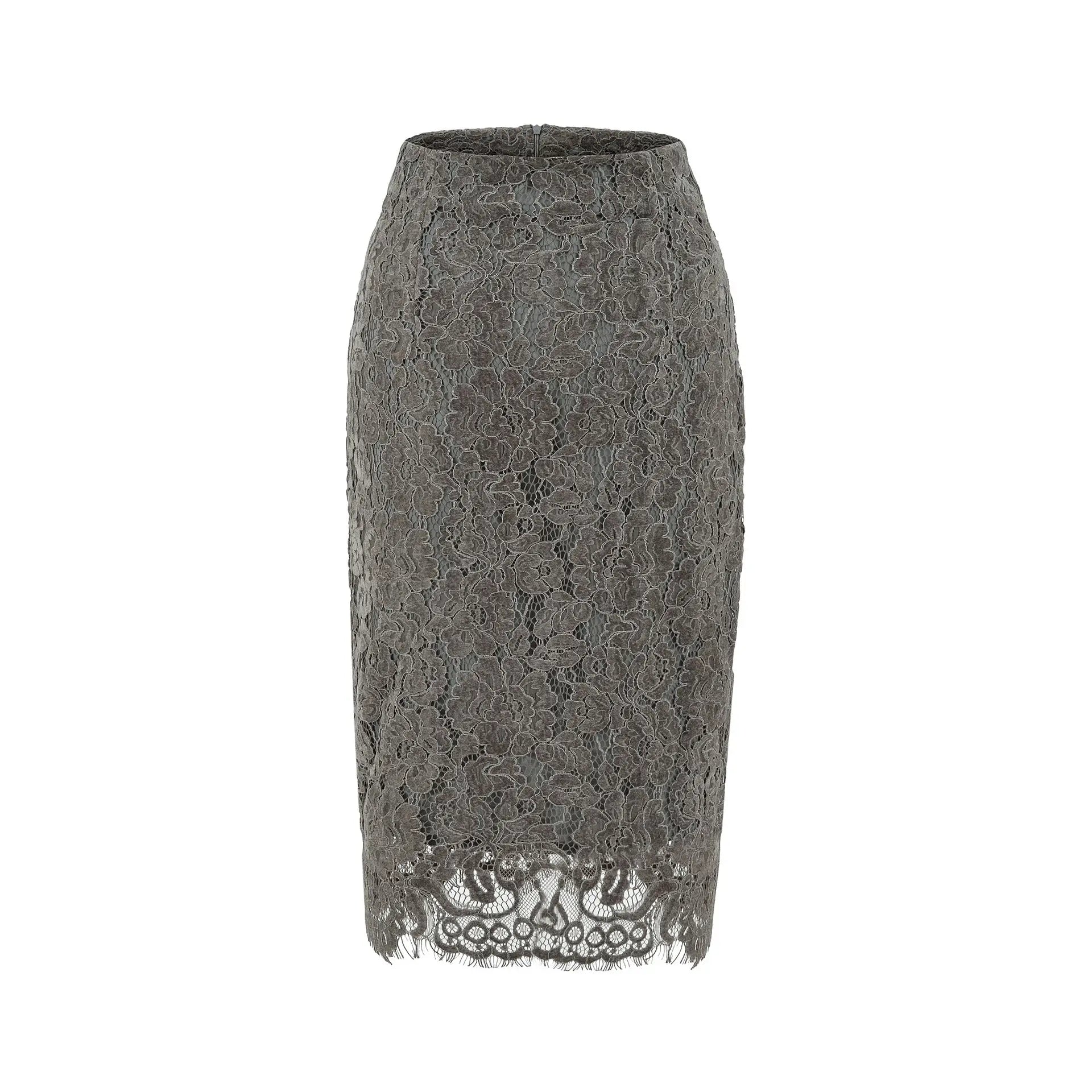 Slimming lace midi skirt eprolo