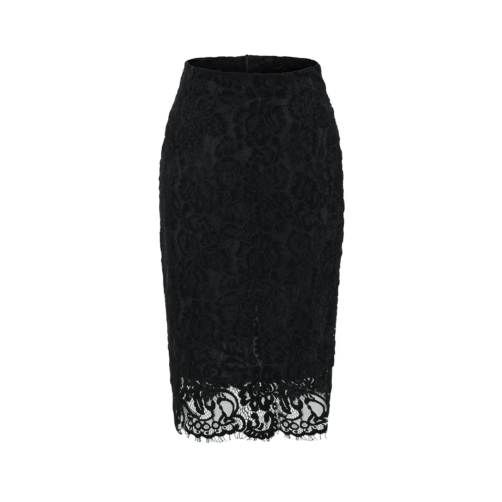 Slimming lace midi skirt eprolo