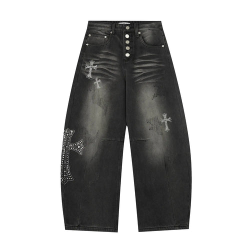Chrome Hearts denim jeans eprolo