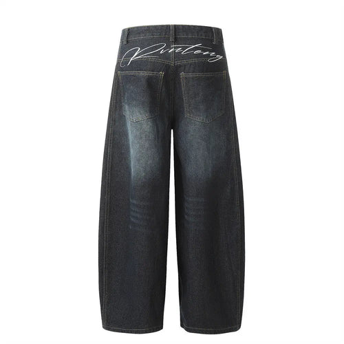 Washed and ground white jeans eprolo