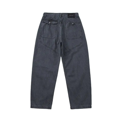 Patchwork Wide-Leg Pants Unisex Loose Straight Casual Cargo Pants eprolo