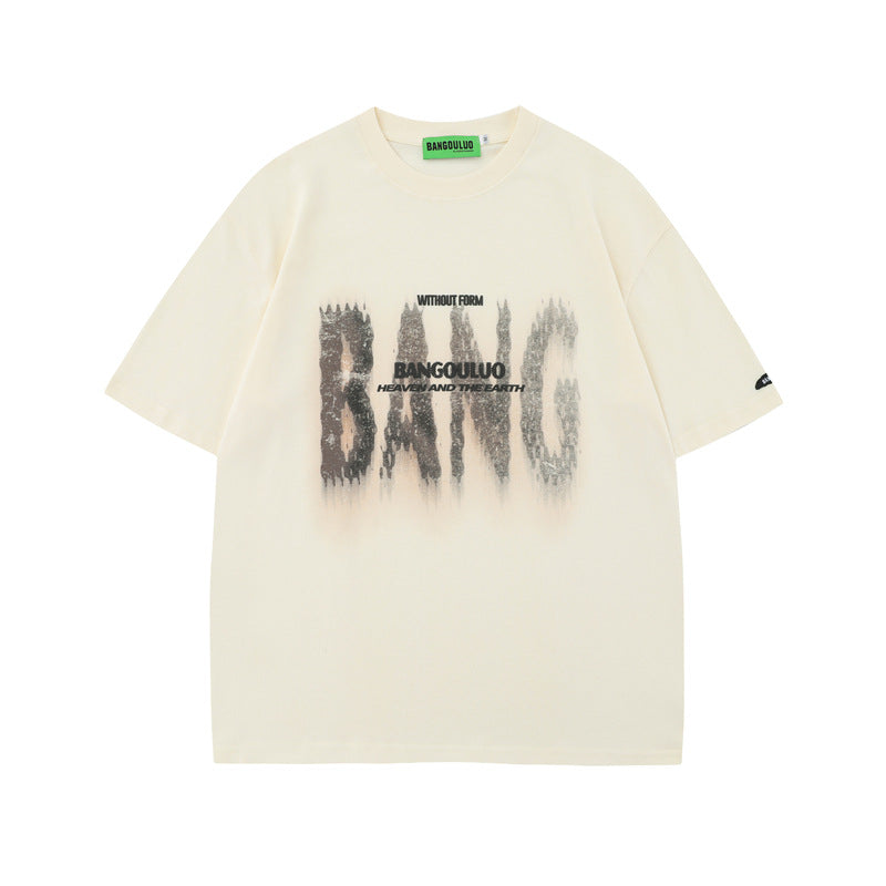 Cover pattern men's and women's T-shirts