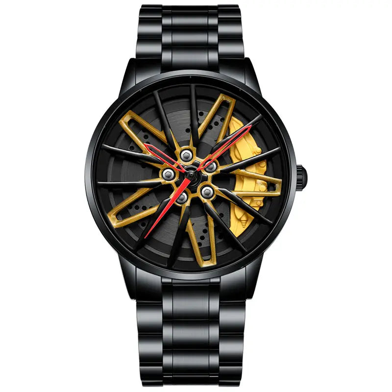 Relógio Luxury Car Wheel Design eprolo