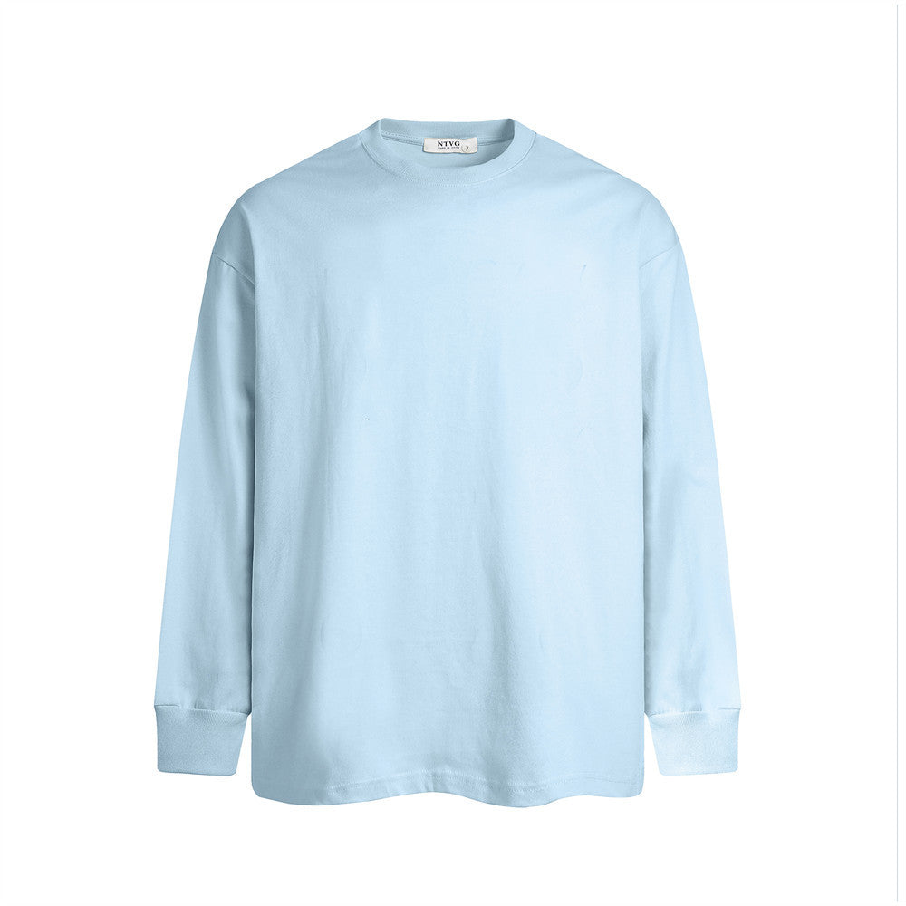 T-shirt Manga Longa Cor Sólida