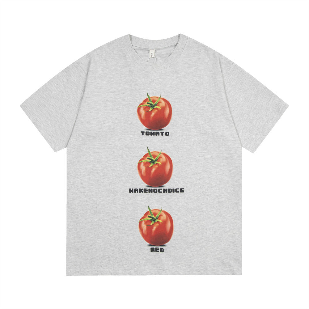 Tomato Fruit 3D Print T-Shirt