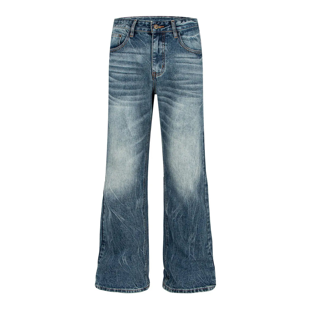 Calças Jeans Padrão Relâmpago eprolo