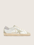 Golden Goose Wmns Superstar 'White Ice Silver Glitter'