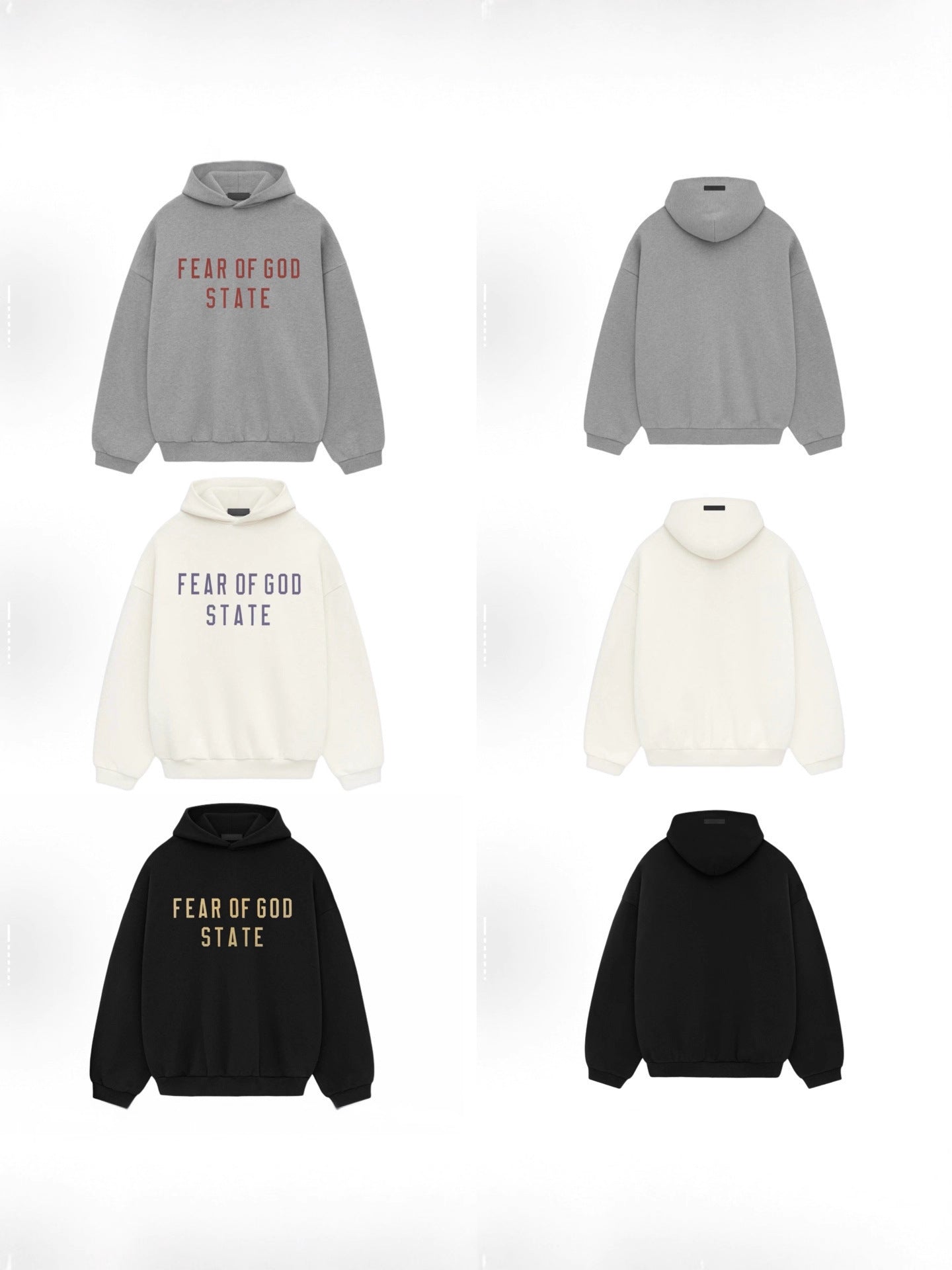 Fear of God Essentials FW24 Light Heather Hoodie