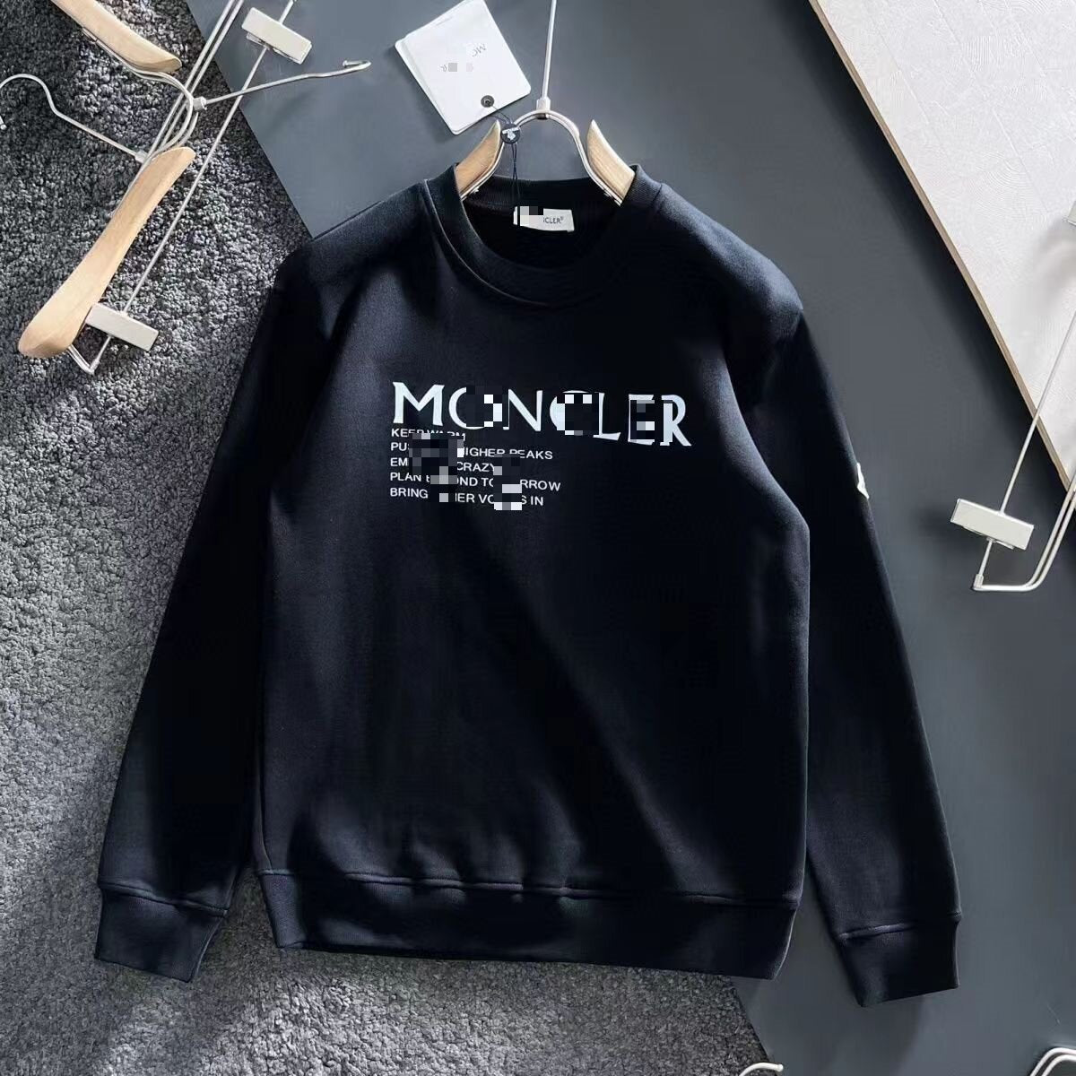 Sweatshirt Moncler Crewneck – Edição Logo Icon